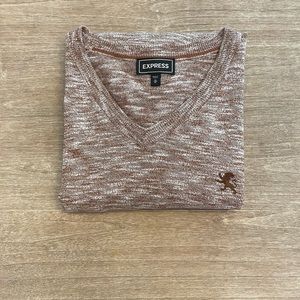 Express v-neck sweater medium
